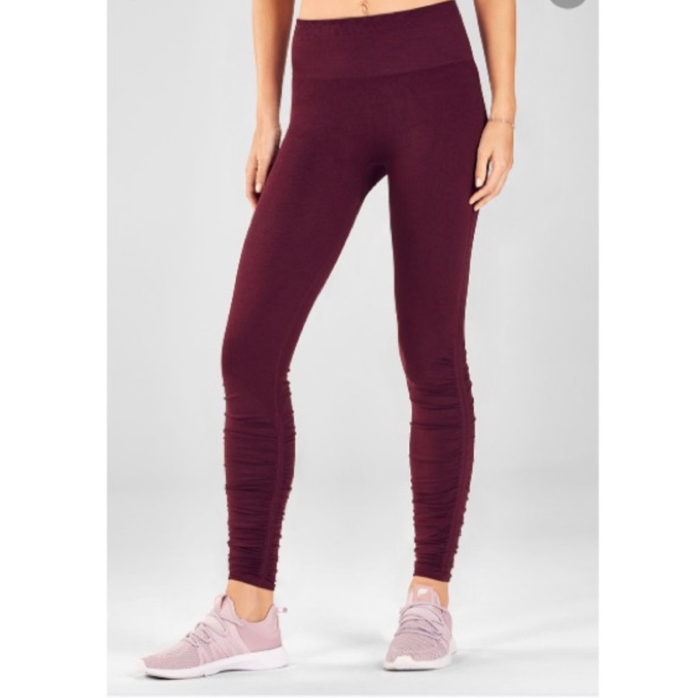Fabletics Ruched Ankle Leggings
